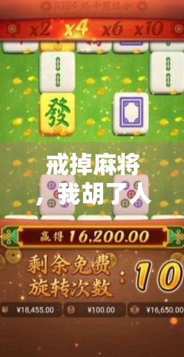 戒掉麻将，我胡了人生—一个牌桌瘾君子的觉醒之路