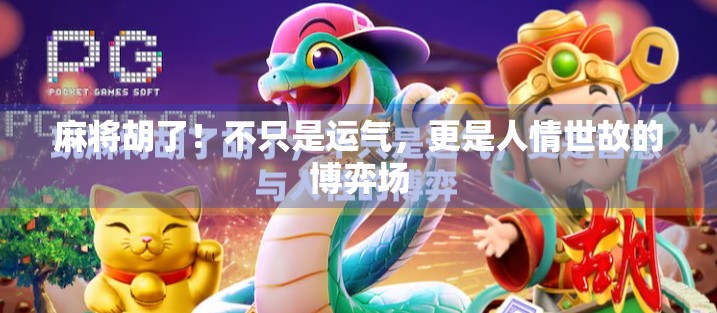 麻将胡了！不只是运气，更是人情世故的博弈场