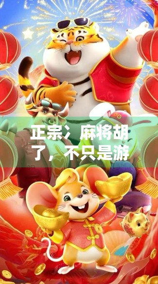 正宗冫麻将胡了，不只是游戏，更是一种文化符号的觉醒