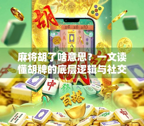 麻将胡了啥意思?一文读懂胡牌的底层逻辑与社交密码 麻将胡了啥意思?一文读懂胡牌的底层逻辑与社交密码