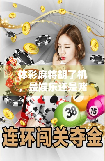 体彩麻将胡了机，是娱乐还是赌博？一场关于合法与风险的深度探讨