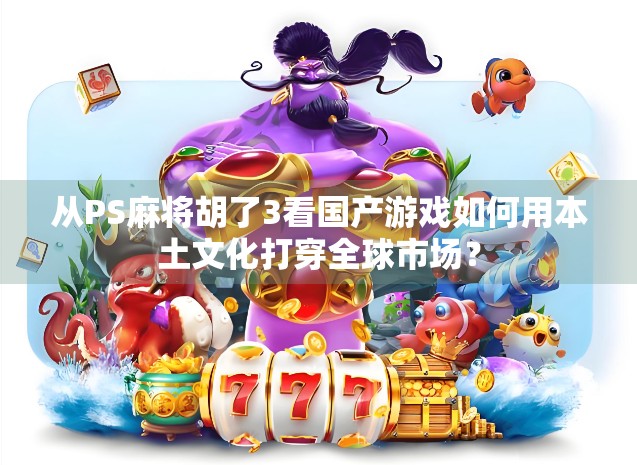 从PS麻将胡了3看国产游戏如何用本土文化打穿全球市场？