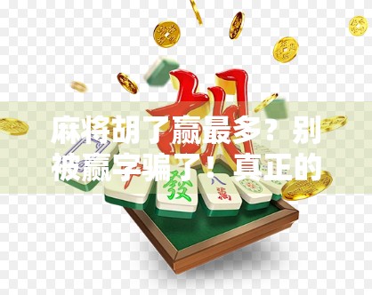 麻将胡了赢最多？别被赢字骗了！真正的高手都在偷偷做这3件事！