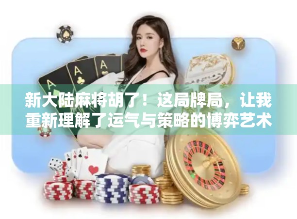 新大陆麻将胡了！这局牌局，让我重新理解了运气与策略的博弈艺术