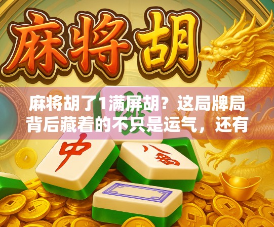 麻将胡了1满屏胡？这局牌局背后藏着的不只是运气，还有人性！