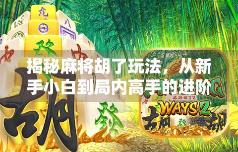 揭秘麻将胡了玩法，从新手小白到局内高手的进阶指南！
