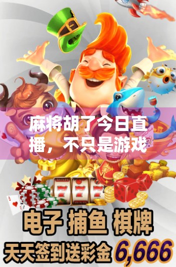 麻将胡了今日直播，不只是游戏，更是情绪出口与社交新方式