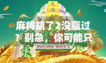 麻将胡了2没赢过?别急,你可能只是输在了心态和细节上! 麻将胡了2没赢过?别急,你可能只是输在了心态和细节上!