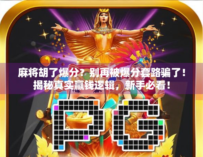 麻将胡了爆分？别再被爆分套路骗了！揭秘真实赢钱逻辑，新手必看！