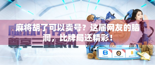 麻将胡了可以卖号？这届网友的脑洞，比牌局还精彩！