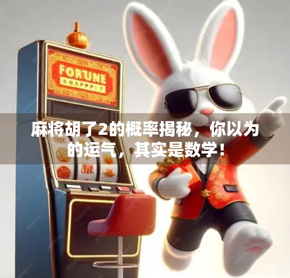 麻将胡了2的概率揭秘，你以为的运气，其实是数学！