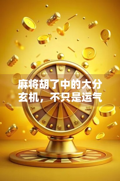 麻将胡了中的大分玄机，不只是运气，更是策略与心理博弈！