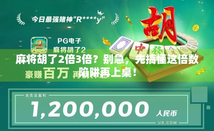 麻将胡了2倍3倍?别急,先搞懂这倍数陷阱再上桌! 麻将胡了2倍3倍?别急,先搞懂这倍数陷阱再上桌!