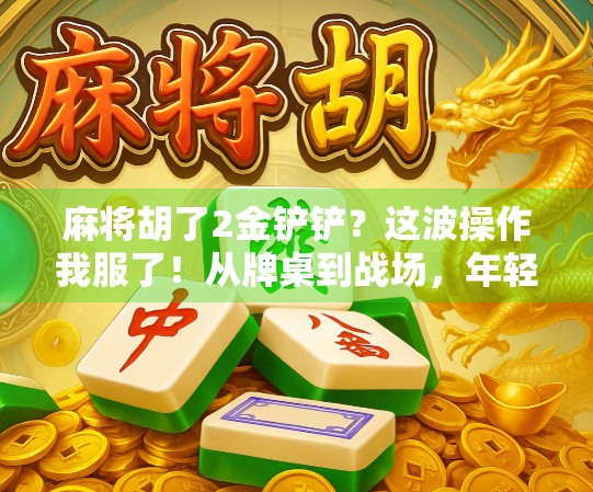 麻将胡了2金铲铲?这波操作我服了!从牌桌到战场,年轻人的快乐经济学正在悄悄改变世界
