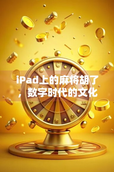 iPad上的麻将胡了,数字时代的文化传承与娱乐革新 iPad上的麻将胡了,数字时代的文化传承与娱乐革新