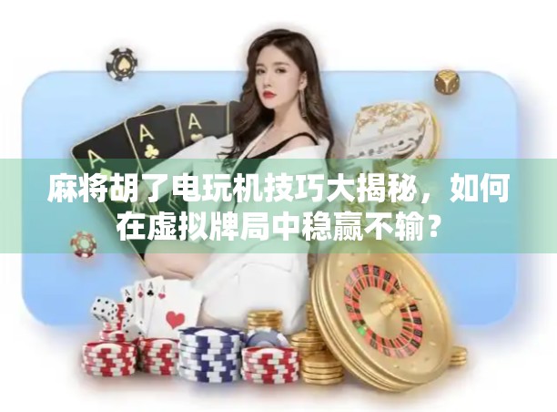 麻将胡了电玩机技巧大揭秘，如何在虚拟牌局中稳赢不输？