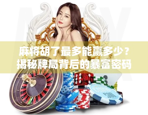 麻将胡了最多能赢多少？揭秘牌局背后的暴富密码与真实收益极限！